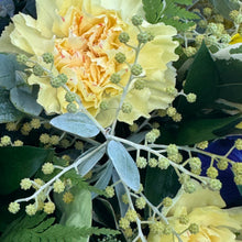 Load image into Gallery viewer, Yellow carnation in a bouquet close view