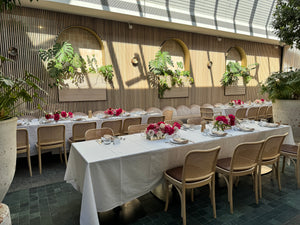 Pink Roses Modern Tablecenterpice