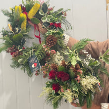 Load image into Gallery viewer, Christmas Holiday Connections. Christmas Wreath in Adelaide
