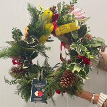 Load image into Gallery viewer, Christmas Holiday Connections. Christmas Wreath in Adelaide
