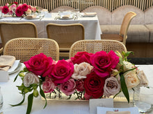 Load image into Gallery viewer, Pink Roses Modern Tablecenterpice
