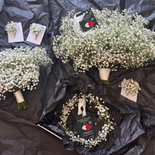 Load image into Gallery viewer, Bride Head Crown Baby Breath
