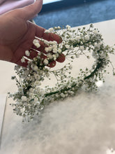 Load image into Gallery viewer, Bride Head Crown Baby Breath
