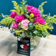 Load image into Gallery viewer, Vibrant Rose Posy Standard
