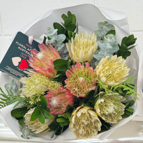 Signature Protea Bouquet Medium Proteas